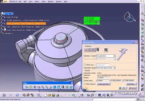 catia v5 measurement tool